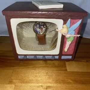 Walt Disney's Wonderful World Of Color TV Display with Watch W/ COA 1997 Flawed